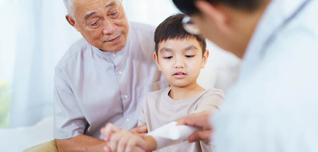All procedures are performed in a safe, child-friendly setting
